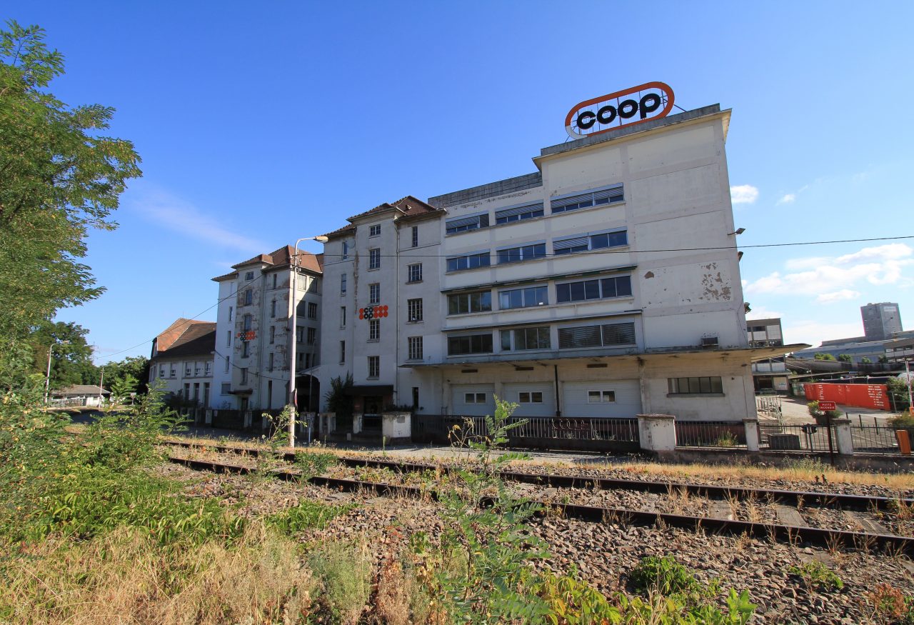 « The old COOP headquarters in the Port du Rhin » ©Eurométropole, Jérôme Dorkel