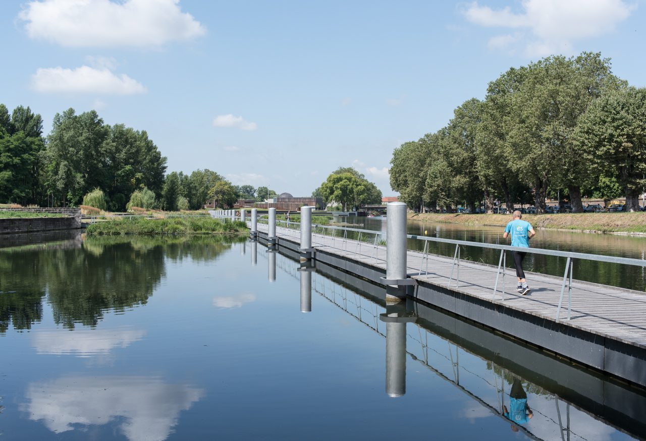 «Heyritz park, along the bassin Dusuzeau » ©David Betzinger