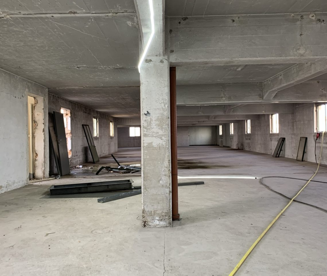 Les travaux de la Coopé - 5ème étage © Loft Company