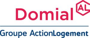 Logo de Domial.