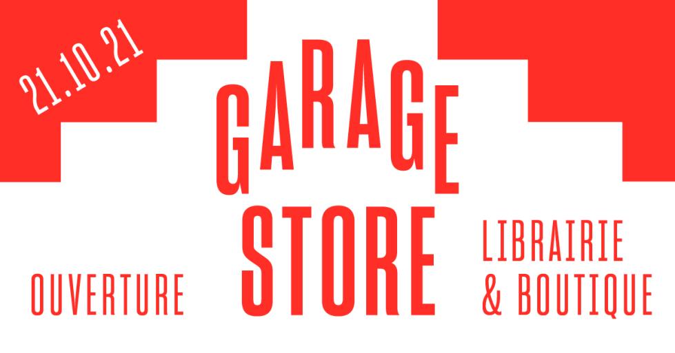 Affiche de l'événement d'ouverture de Garage Store