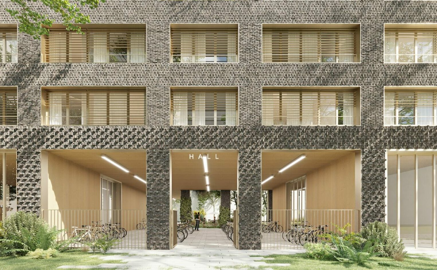 Perspective de la Hall Star Coop 3 Crédits : Atelier Du Pont Architecture