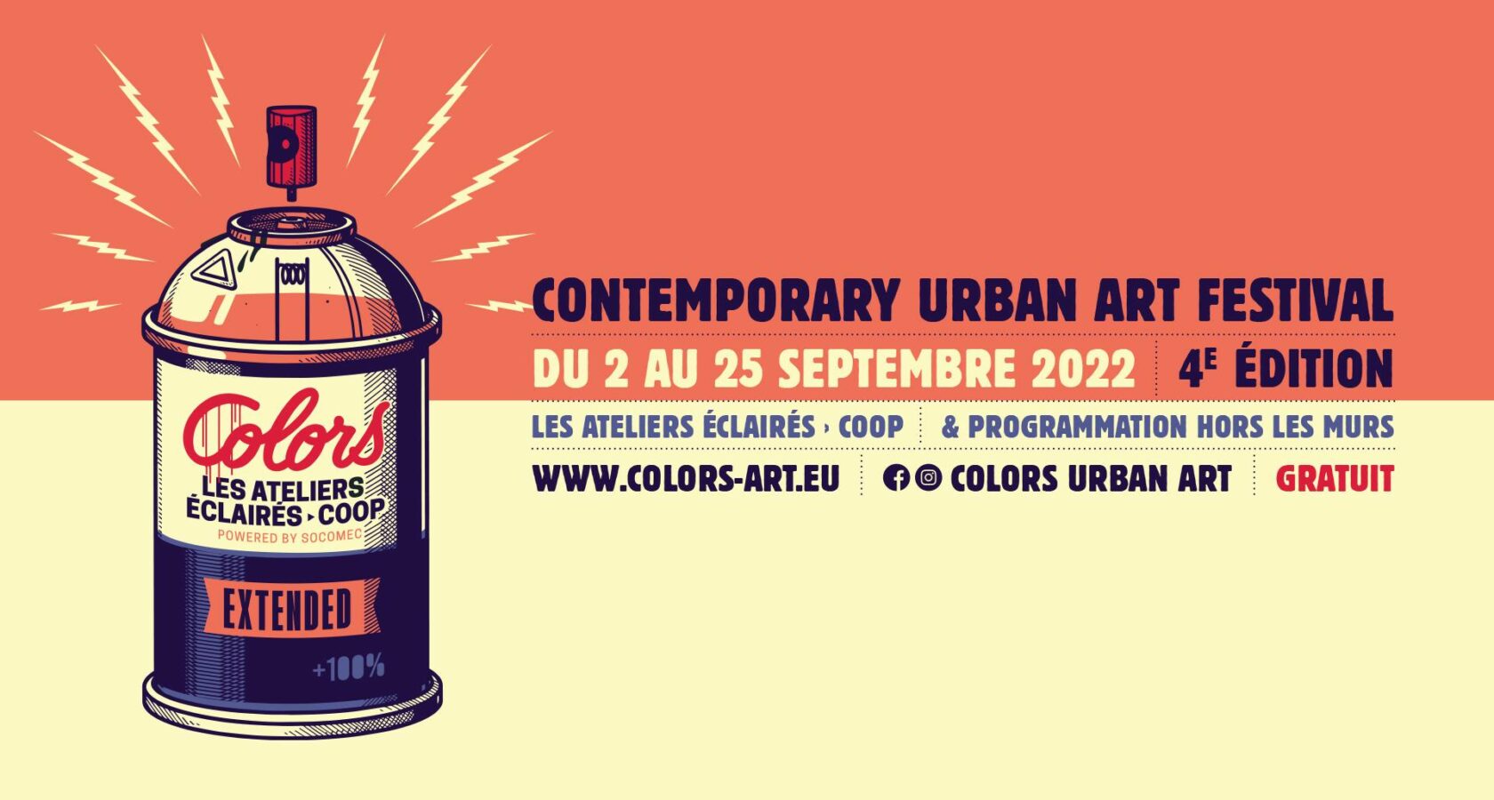Affiche COLORS urban art festival