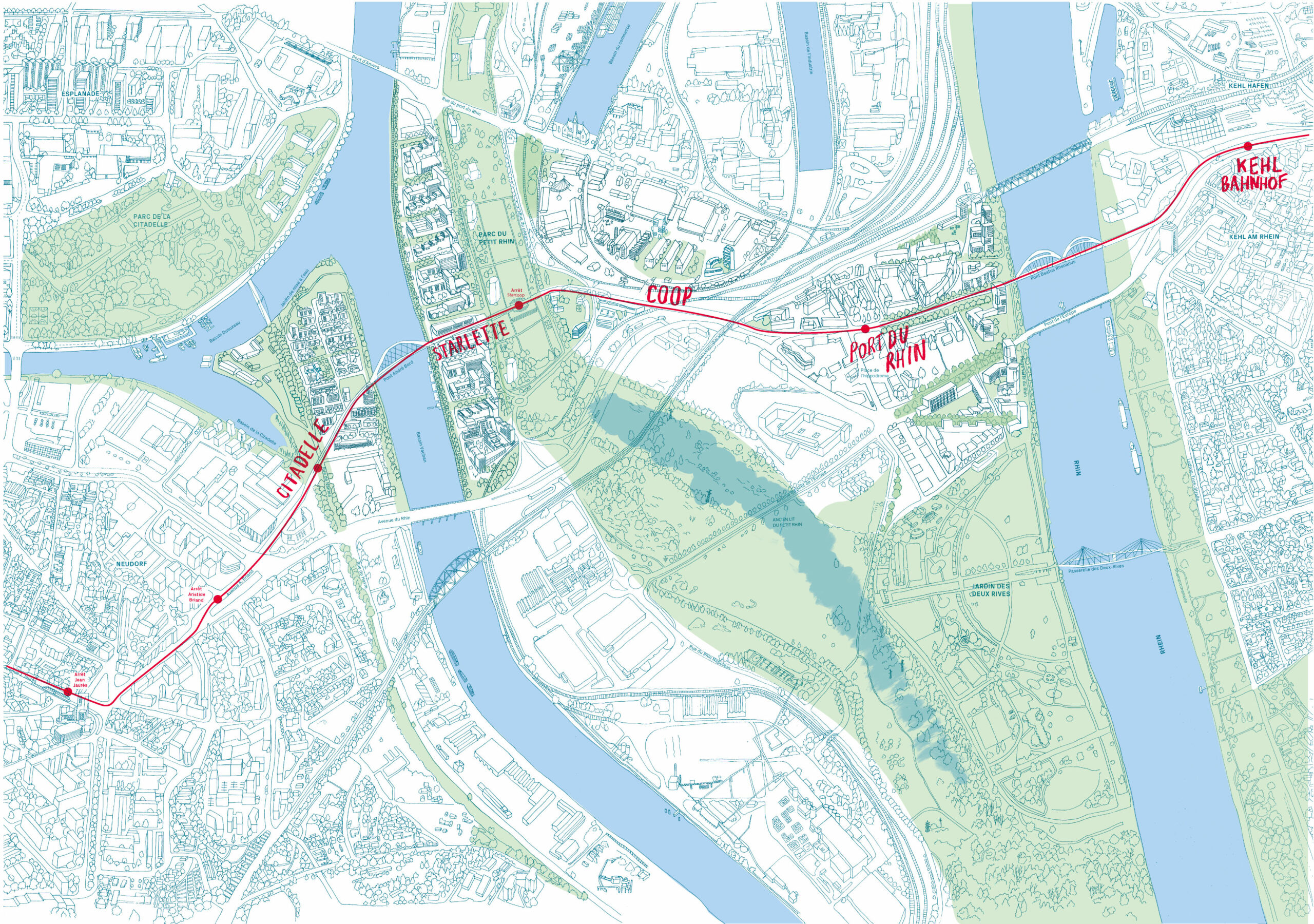 Le projet urbain Deux-Rives en deux coups de pédale - Samedis 6 juin ...