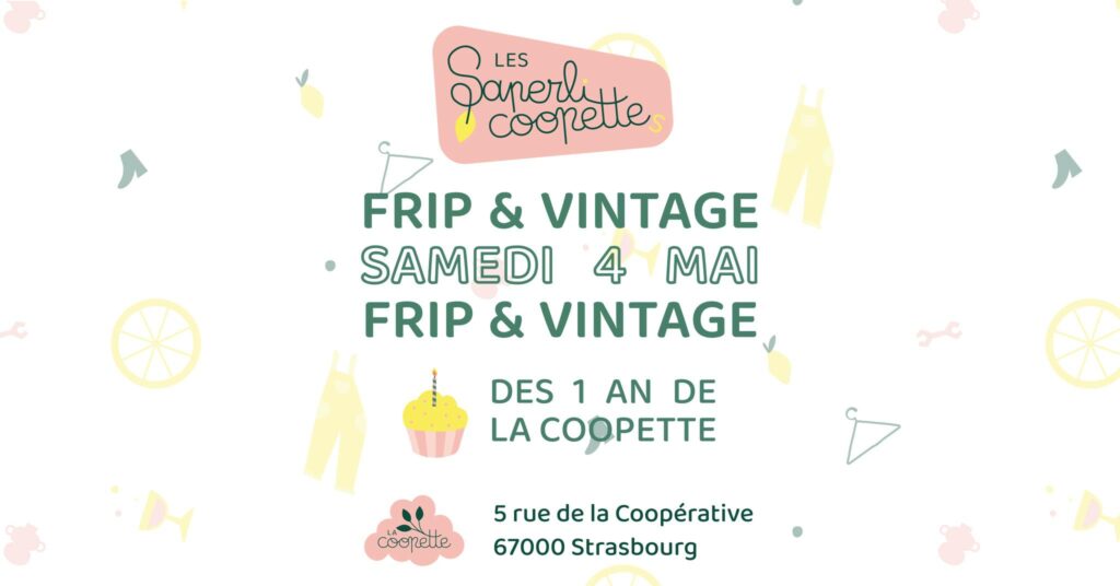 Evènement les Saperlicoopettes le Samedi 4 mai 2024 à la Coopette