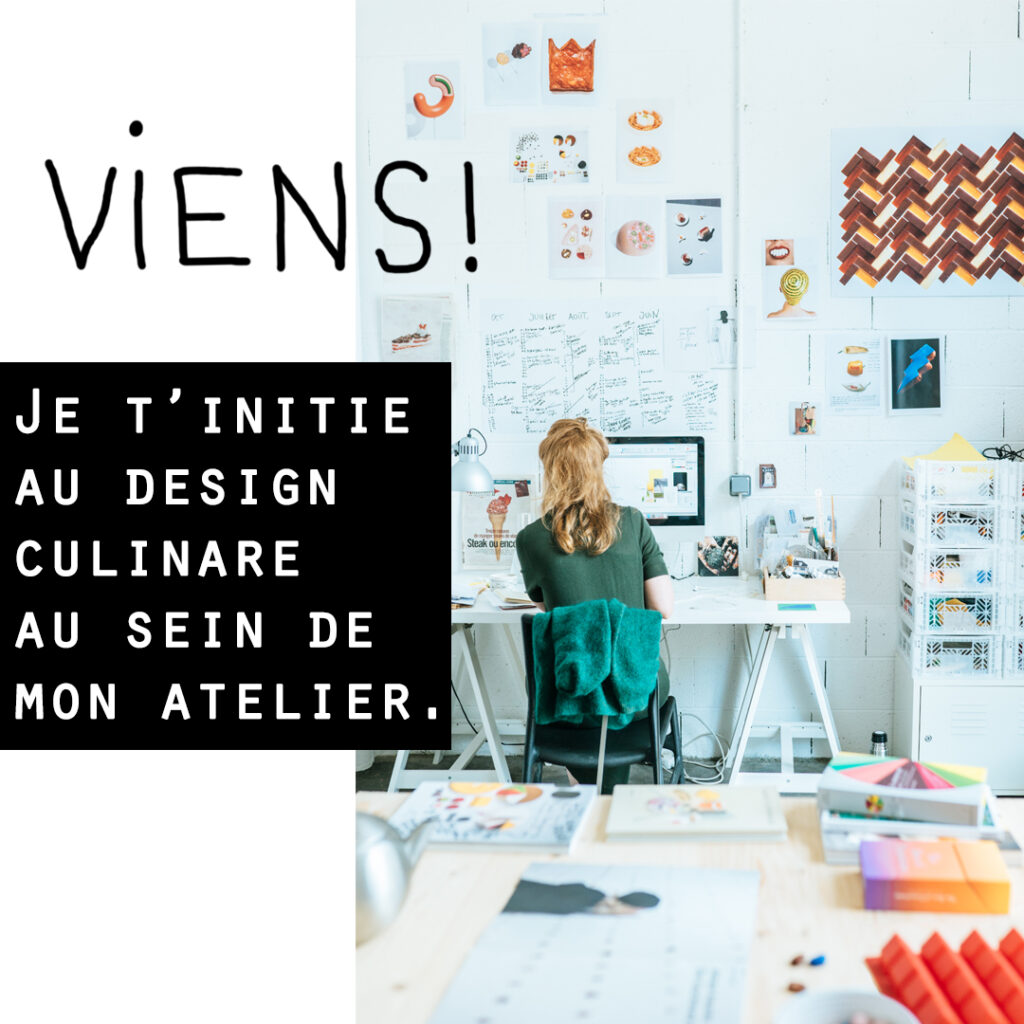 Sonia Verguet organise des ateliers d'initiation au design culinaire !