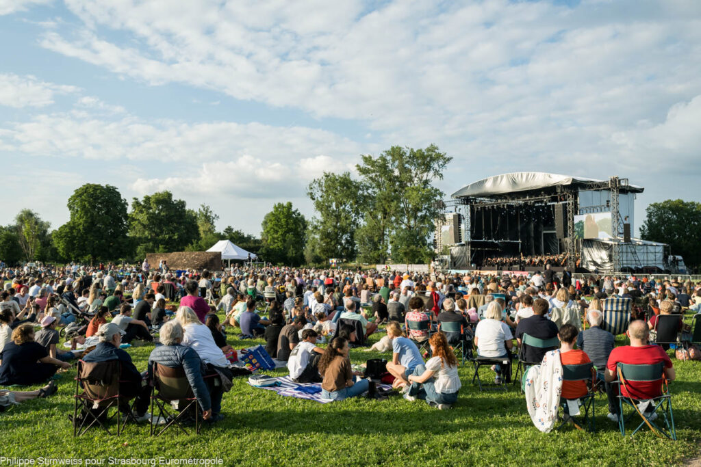 Concert de l'Orchestre philarmonique de Strasbourg au Jardin des Deux-Rives