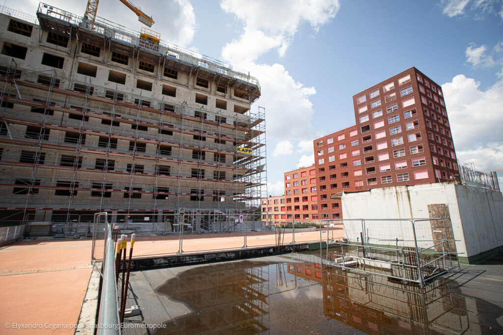 Le chantier de Viva Starlette. Crédits : Elyxandro Cegarra pour Strasbourg Eurométropole
