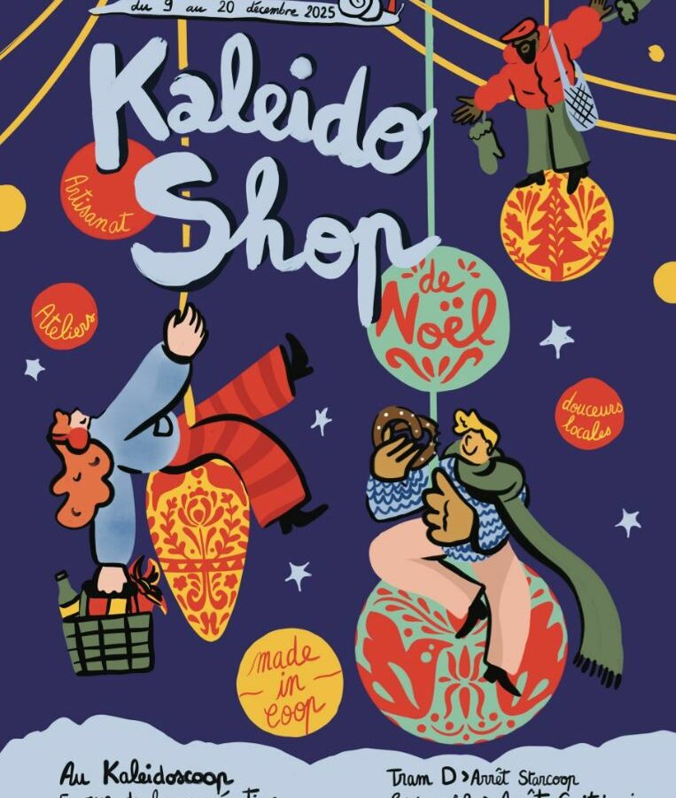 Affiche de Kaleido'shop de Noël