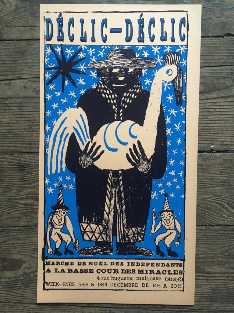 Affiche du marché de Noël de la BCDM
