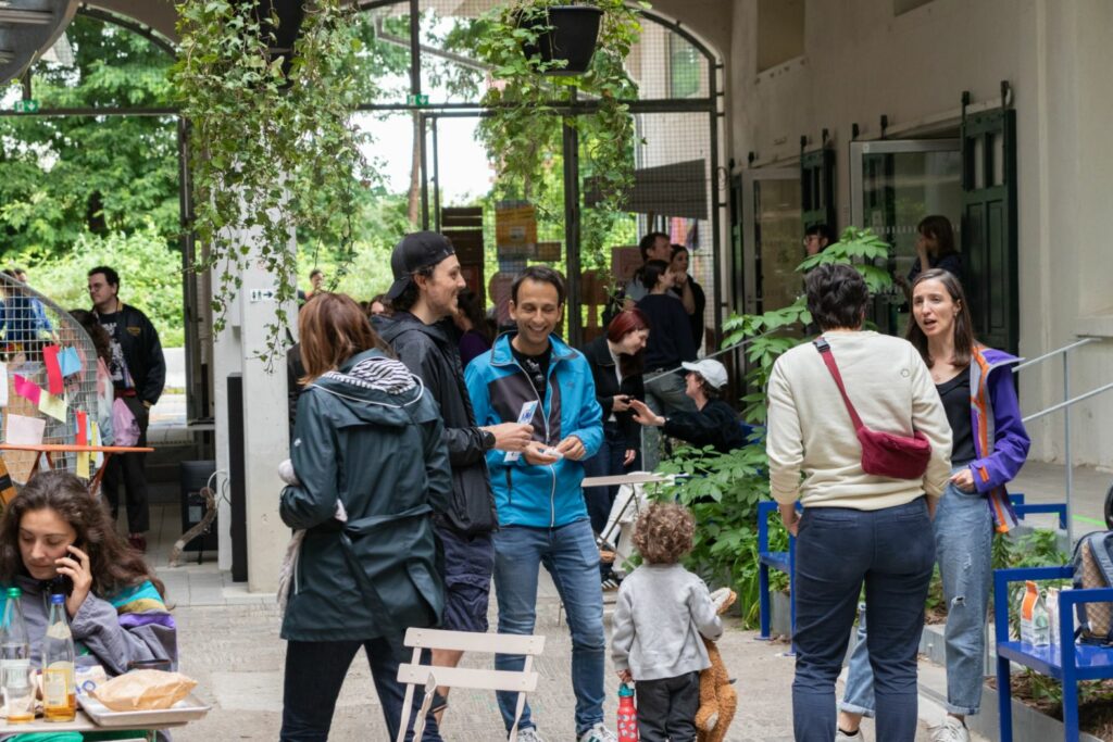 Sous la verrière de Kaleidoscoop. Crédits : Kaleidoscoop