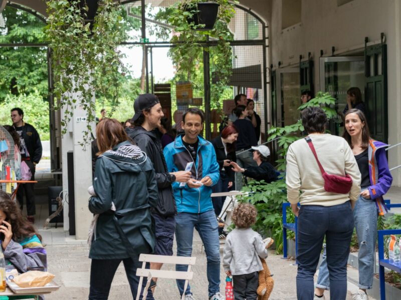 Sous la verrière de Kaleidoscoop. Crédits : Kaleidoscoop