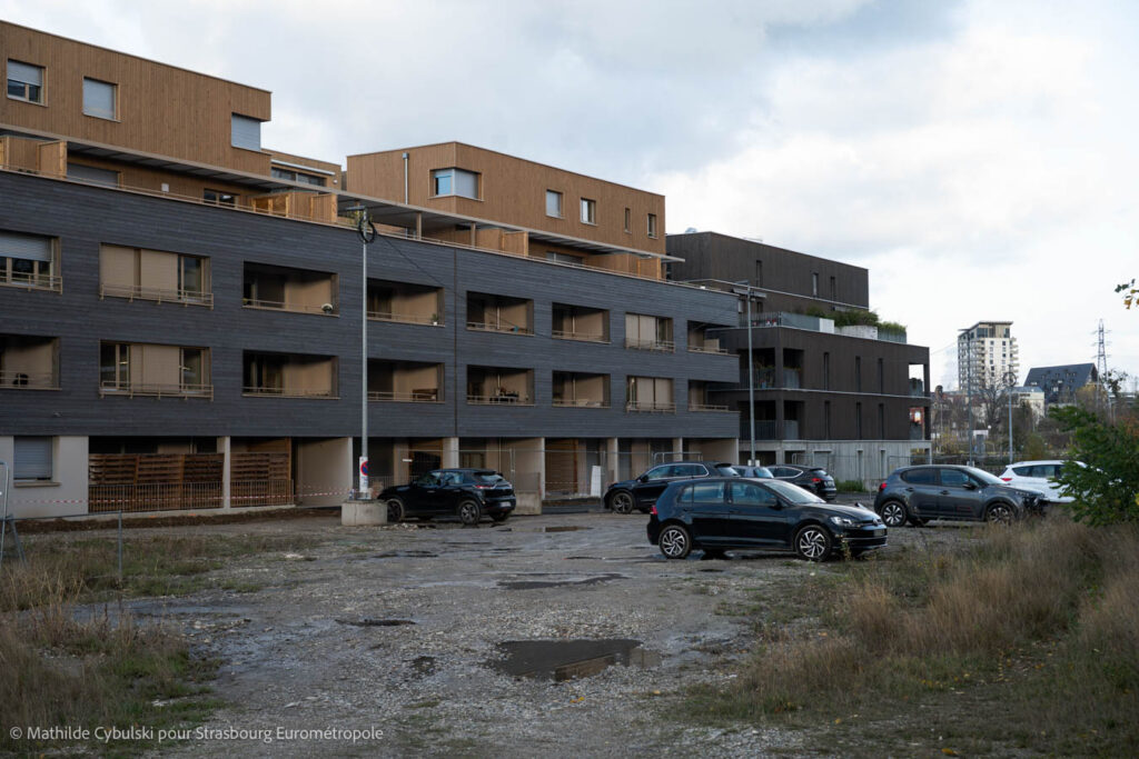 L'opération Citadelle Néolia, dans le prolongement du Moka. Crédits : Mathilde Cybulski pour Strasbourg Eurométropole
