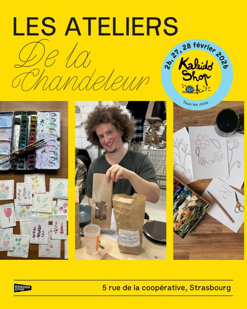 Les ateliers de Kaleidoshop