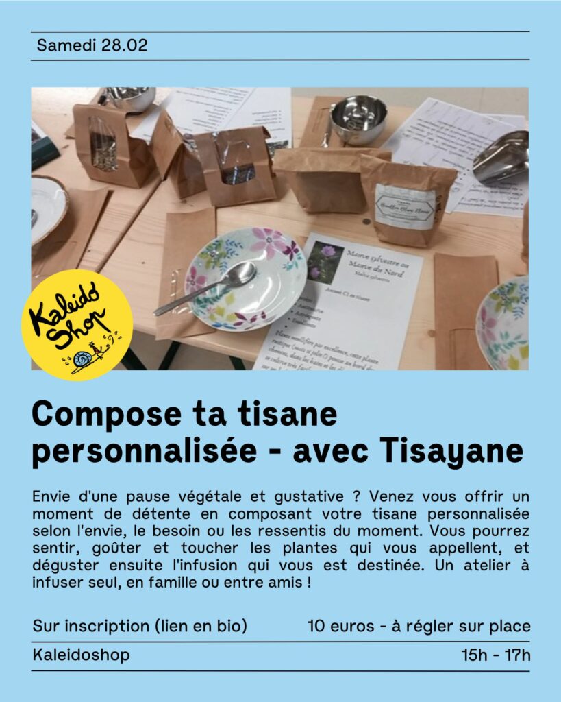 Les ateliers de Kaleidoshop