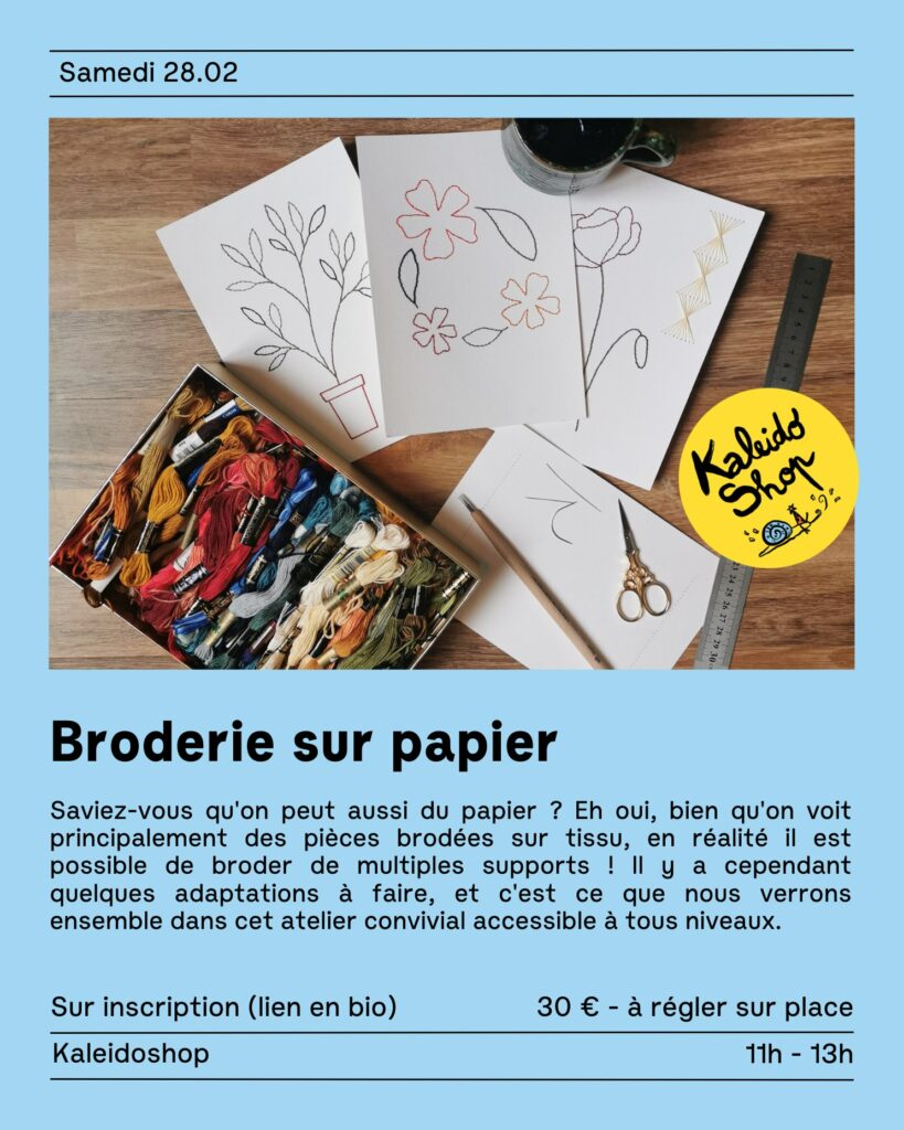 Les ateliers de Kaleidoshop