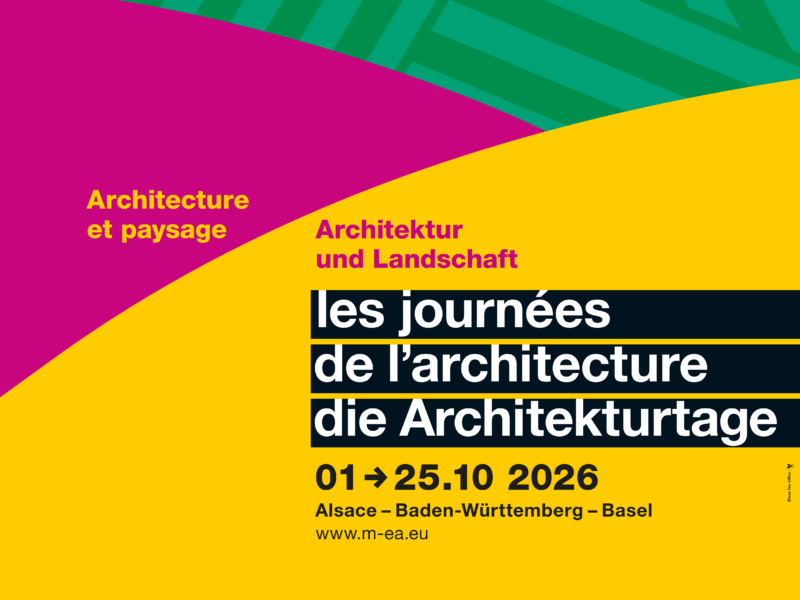 Affiche des Journées de l'Architecture 2026