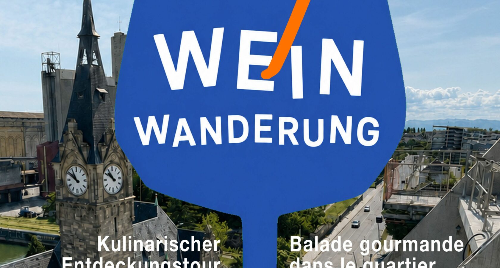 Affiche de la Weinwanderung